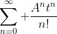 \sum_{n=0}^\infty \frac{A^nt^n}{n!}