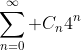 \sum_{n=0}^\infty C_n4^n