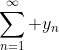 \sum_{n=1}^\infty y_n