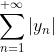\sum_{n=1}^{+\infty}|y_n|