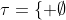 \tau=\{ \emptyset~,~\mathbb{R}~,~ [0,1] \}
