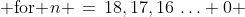 {18\choose n}\left(x^2\right)^n\left(\text{-}\frac{2}{x}\right)^{18-n}\;\;\text{ for }n \,=\,18,17,16\,\hdots 0 