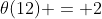 \theta(12) = 2