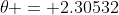\theta = 2.30532