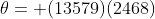 \theta= (13579)(2468)