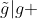 \tilde{g}|g ~ \Rightarrow  ~ g = \pm \tilde{g}