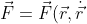 \vec{F}=\vec{F}(\vec{r},\dot{\vec{r}}\,;t)