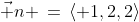 \vec n \,=\,\langle 1,2,2\rangle