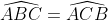 \widehat{ABC}=\widehat{ACB}
