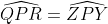 \widehat{QPR}=\widehat{ZPY}