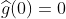 \widehat{g}(0)=0