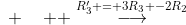 {\color{white}.} \quad  \stackrel{R_{3}' = 3R_{3} -2R_{2}}{\longrightarrow}
