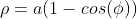 {\rho}=a(1-cos({\phi}))