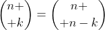{n \choose k}={n \choose n-k}