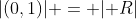 |(0,1)| = |\mathbb R|