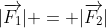 |\overrightarrow{F_1}| = |\overrightarrow{F_2}|
