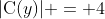 |\text{C}(y)| = 4