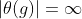 |\theta(g)|=\infty