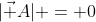 |\vec A| = 0