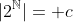 |2^{\mathbb{N}}|=\mathfrak c