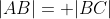 |AB|= |BC|