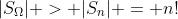|S_{\Omega}| > |S_n| = n!