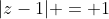 |z-1| = 1