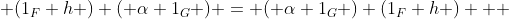  (1_F h ) ( \alpha 1_G ) = ( \alpha 1_G ) (1_F h )   
