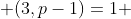  (3,p-1)=1 