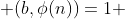  (b,\phi(n))=1 