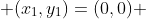  (x_1,y_1)=(0,0) 