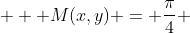  \displaystyle  M(x,y) = \frac{\pi}{4} ~ \frac{x+y}{ \big K\left[ \left( \frac{x-y}{x+y} \right)^2 \right] } 