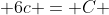  6c = C 