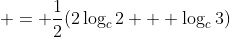  = \frac{1}{2}(2\log_c{2} + \log_c{3})