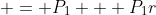  = P_1 + P_1r