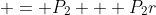  = P_2 + P_2r
