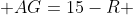  AG=15-R 