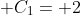  C_{1}= 2