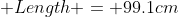  Length = 99.1cm