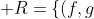 R=\{(f,g): each\; i \;satisfies\; f(i)<=g(i)\}