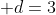  d=3~,~8