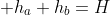  h_a+h_b=H