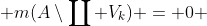  m(A\setminus\coprod V_k) = 0 