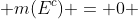 m(E^c) = 0 