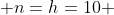  n=h=10 