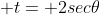  t= 2sec\theta