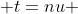 t=nu 