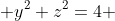  y^2+z^2=4 