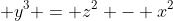  y^3 = z^2 - x^2