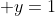  y=1